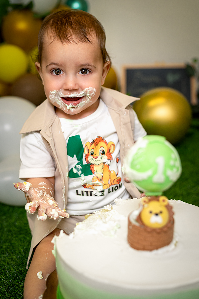 smash cake compleanno bambino